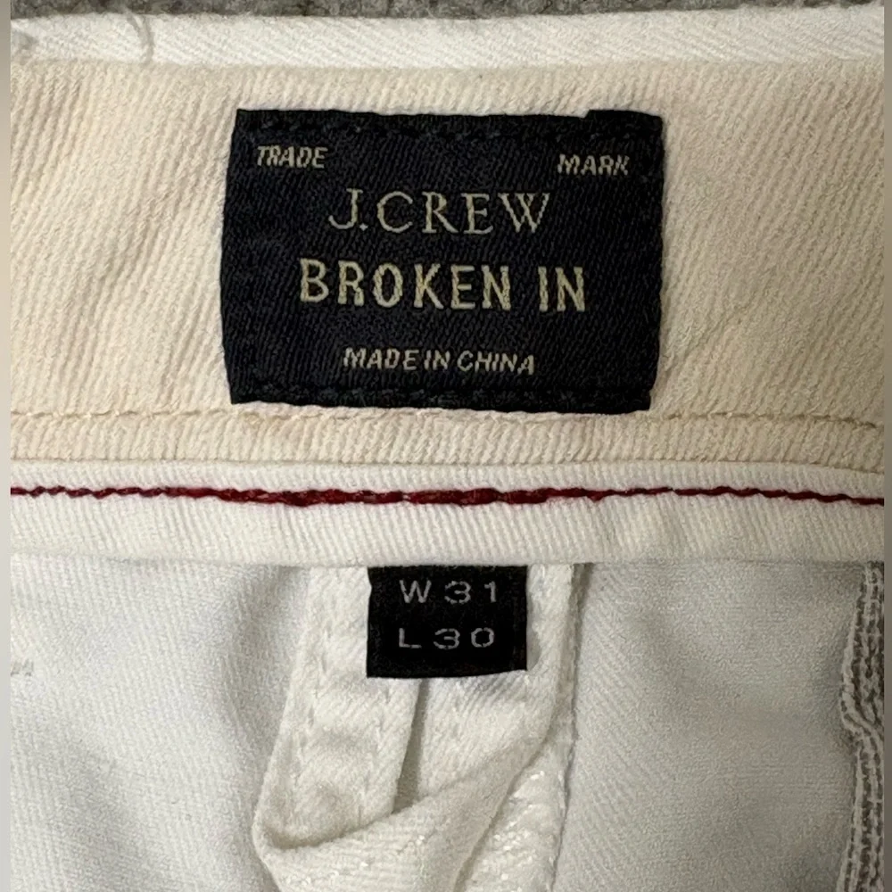 J. Crew White Men's Chinos